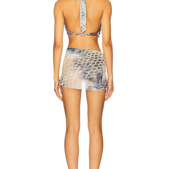 NWOT | Jaded London Blue and Gray Dress - Picture 4 of 4